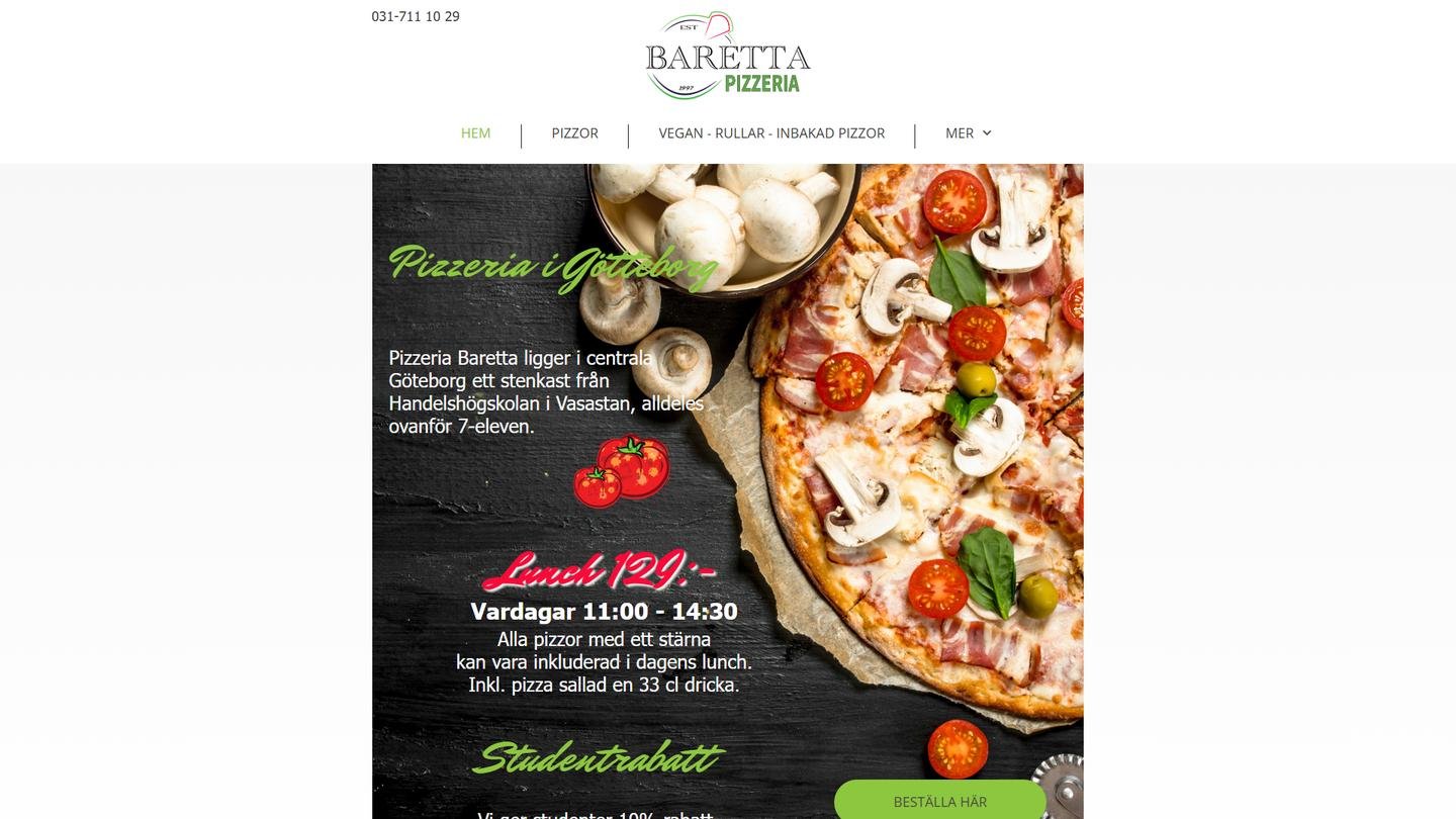Baretta Pizzeria