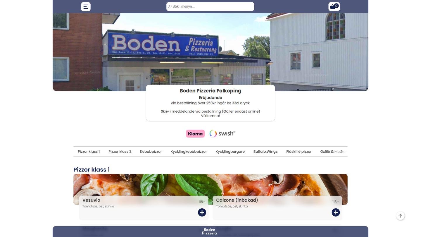 Boden Pizzeria