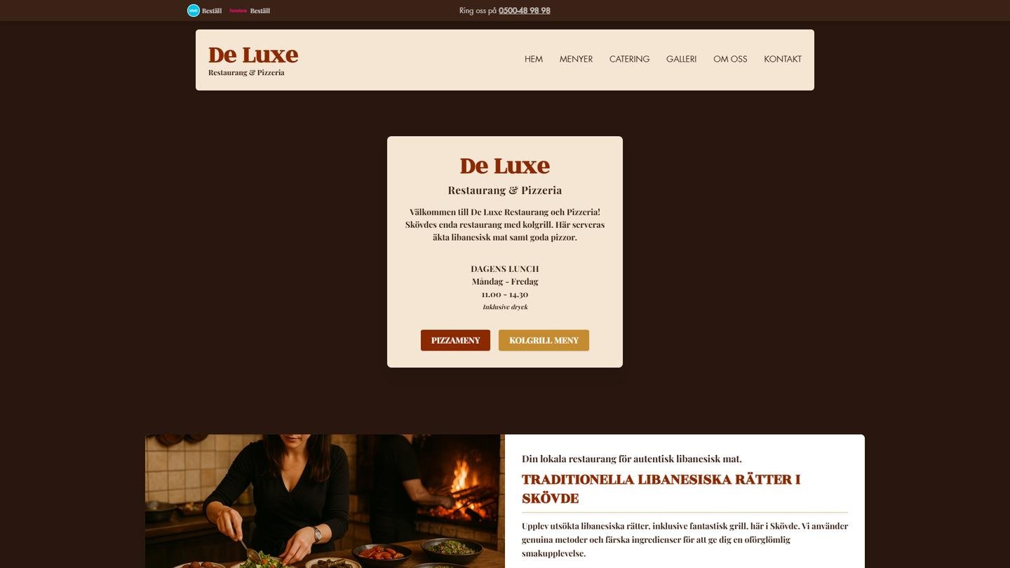 De Luxe Pizzeria & Restaurang