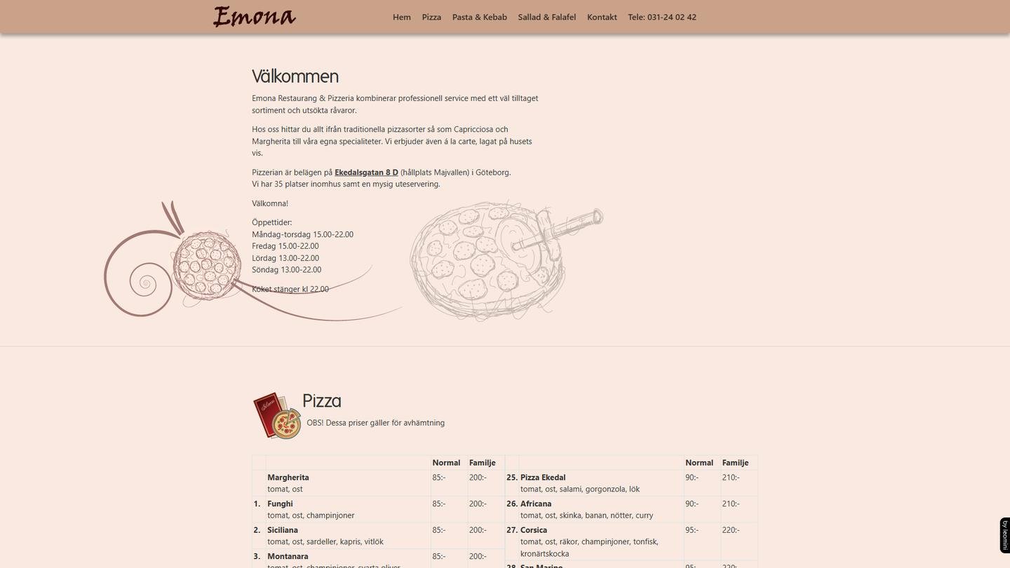 Emona Restaurang & Pizzeria