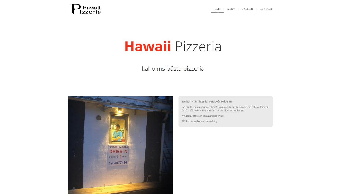 Hawaii Pizzeria