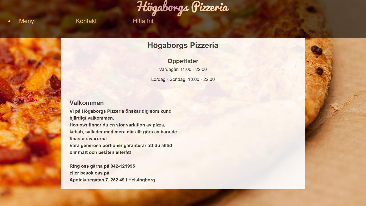 Högaborgs Pizzeria