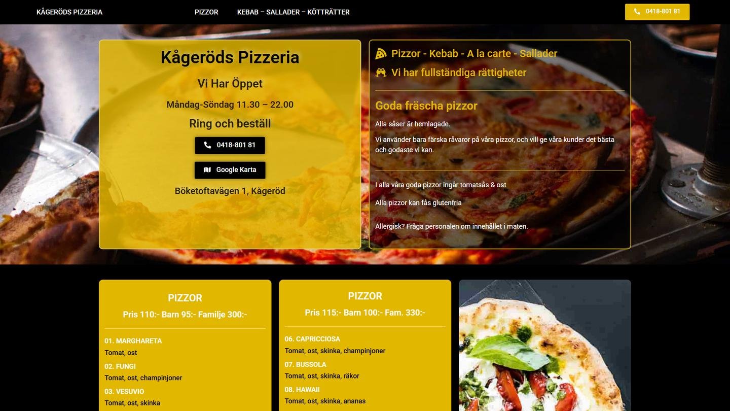Kågeröds Pizzeria