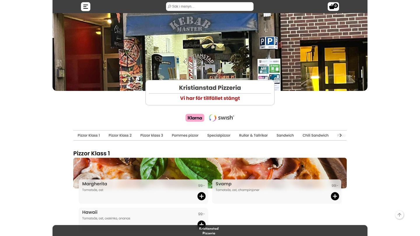 Kristianstad Pizzeria