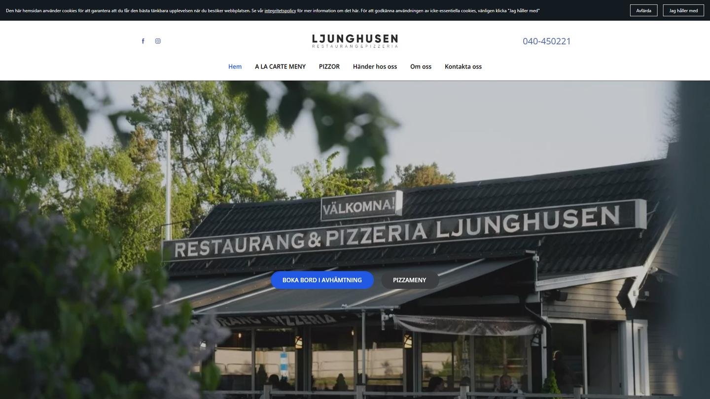 Ljunghusen Restaurant & Pizzeria
