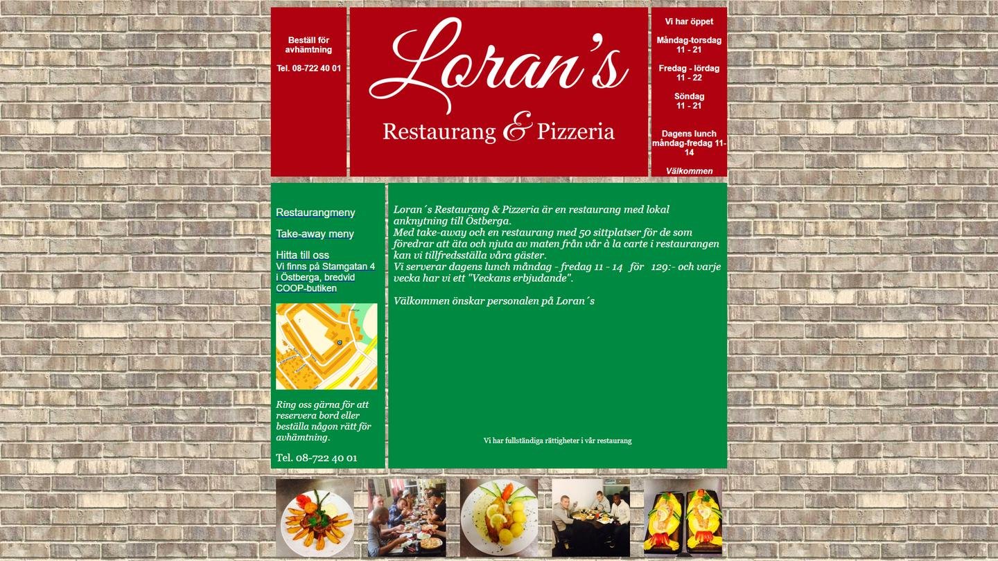 Loran's Restaurang & Pizzeria