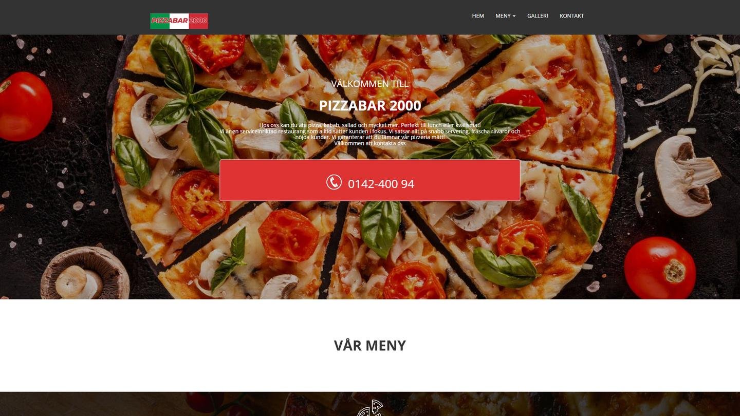 PizzaBar 2000