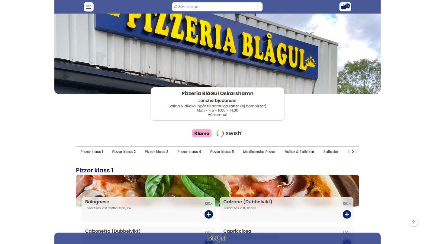 Pizzeria BlåGul