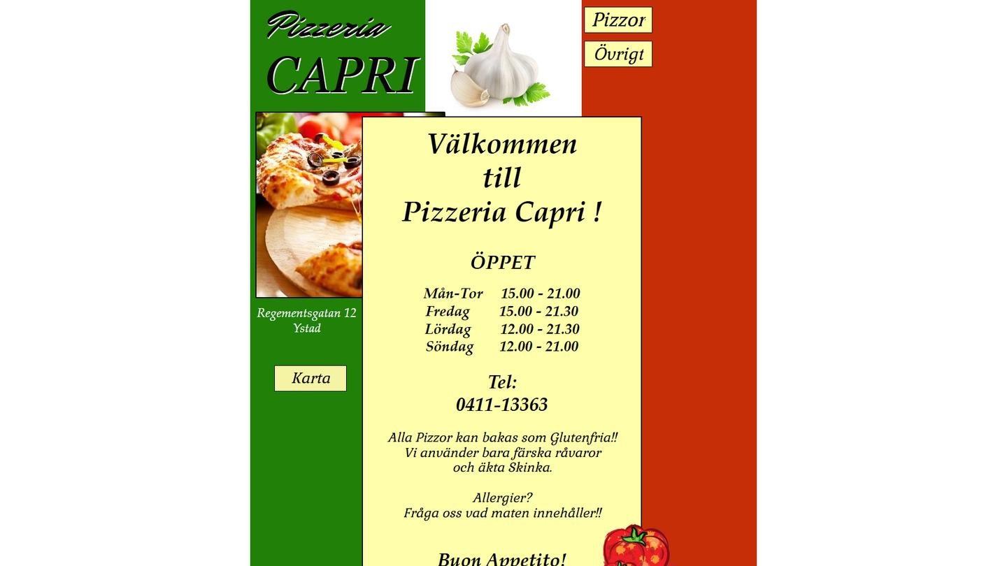 Pizzeria Capri