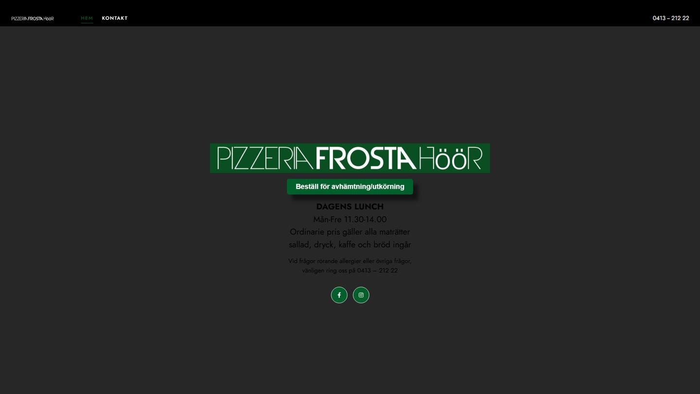 Pizzeria Frosta