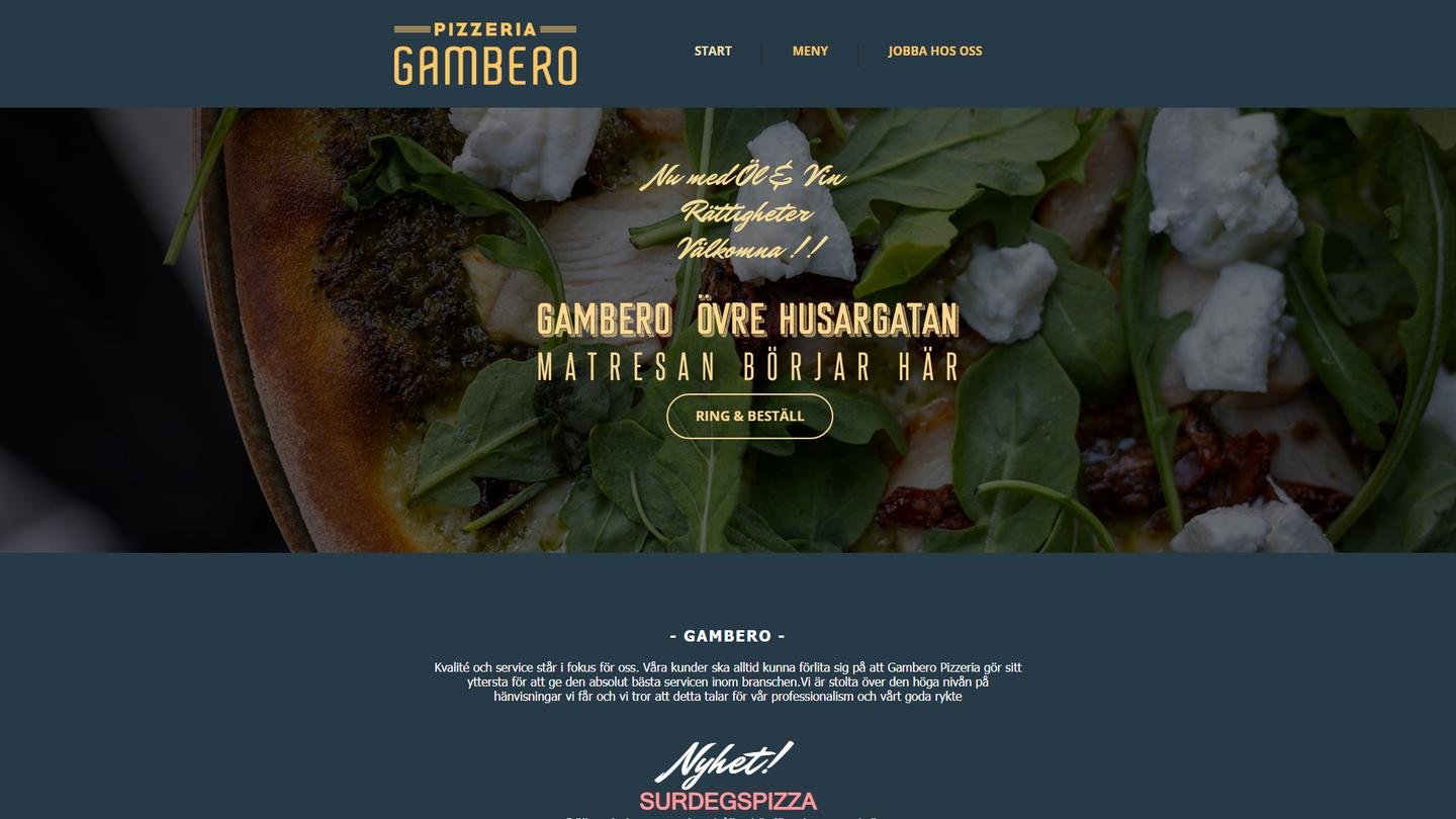 Pizzeria Gambero