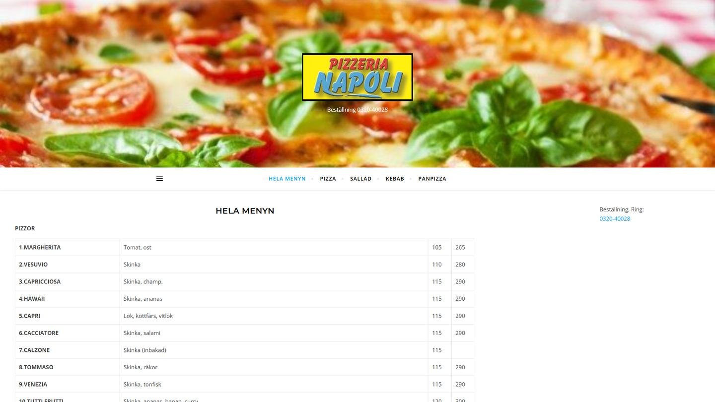 Pizzeria Napoli