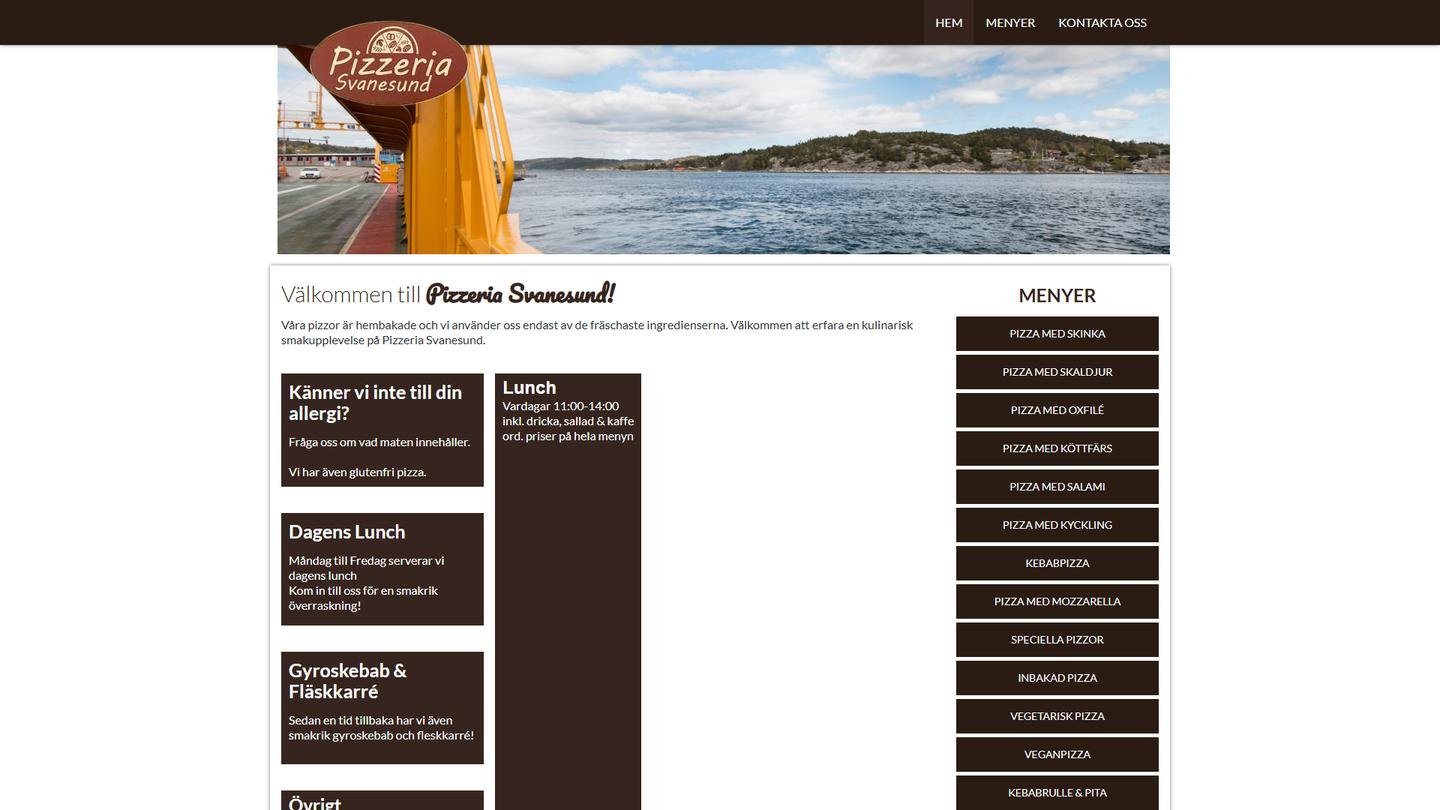 Pizzeria Svanesund