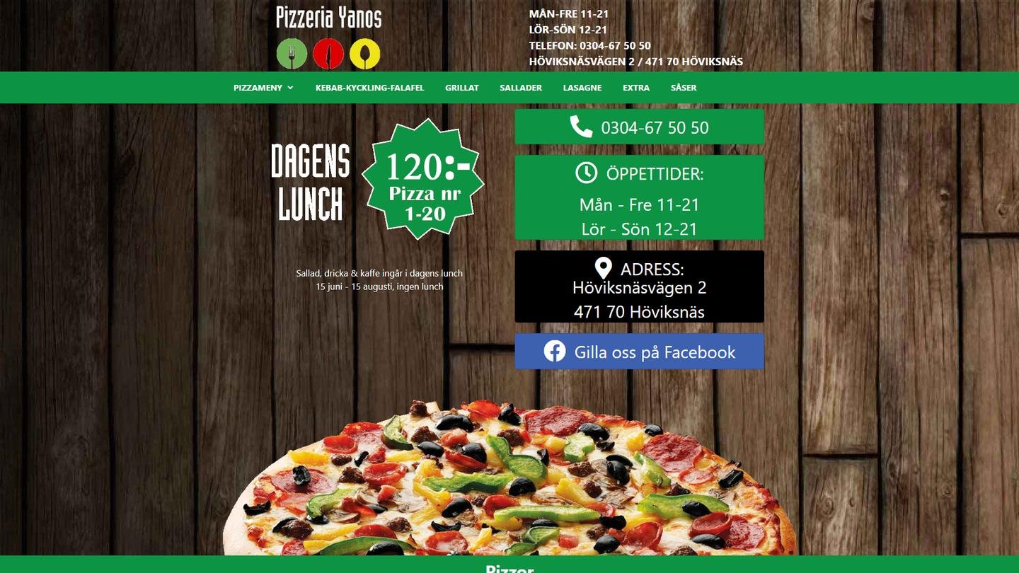 Pizzeria Yanos