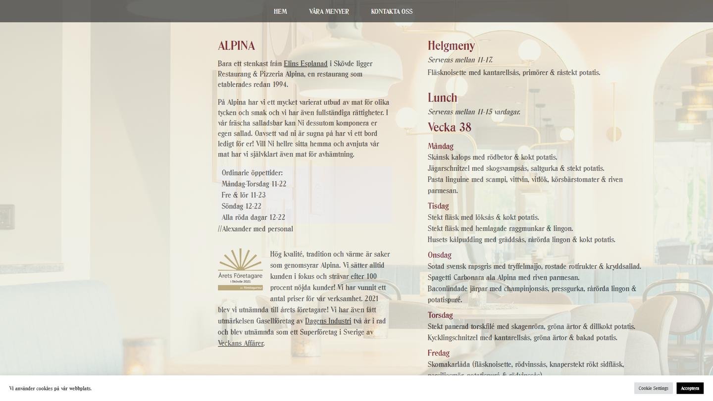 Restaurant & Pizzeria Alpina