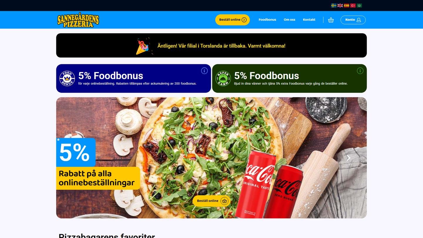 Sannegårdens Pizzeria