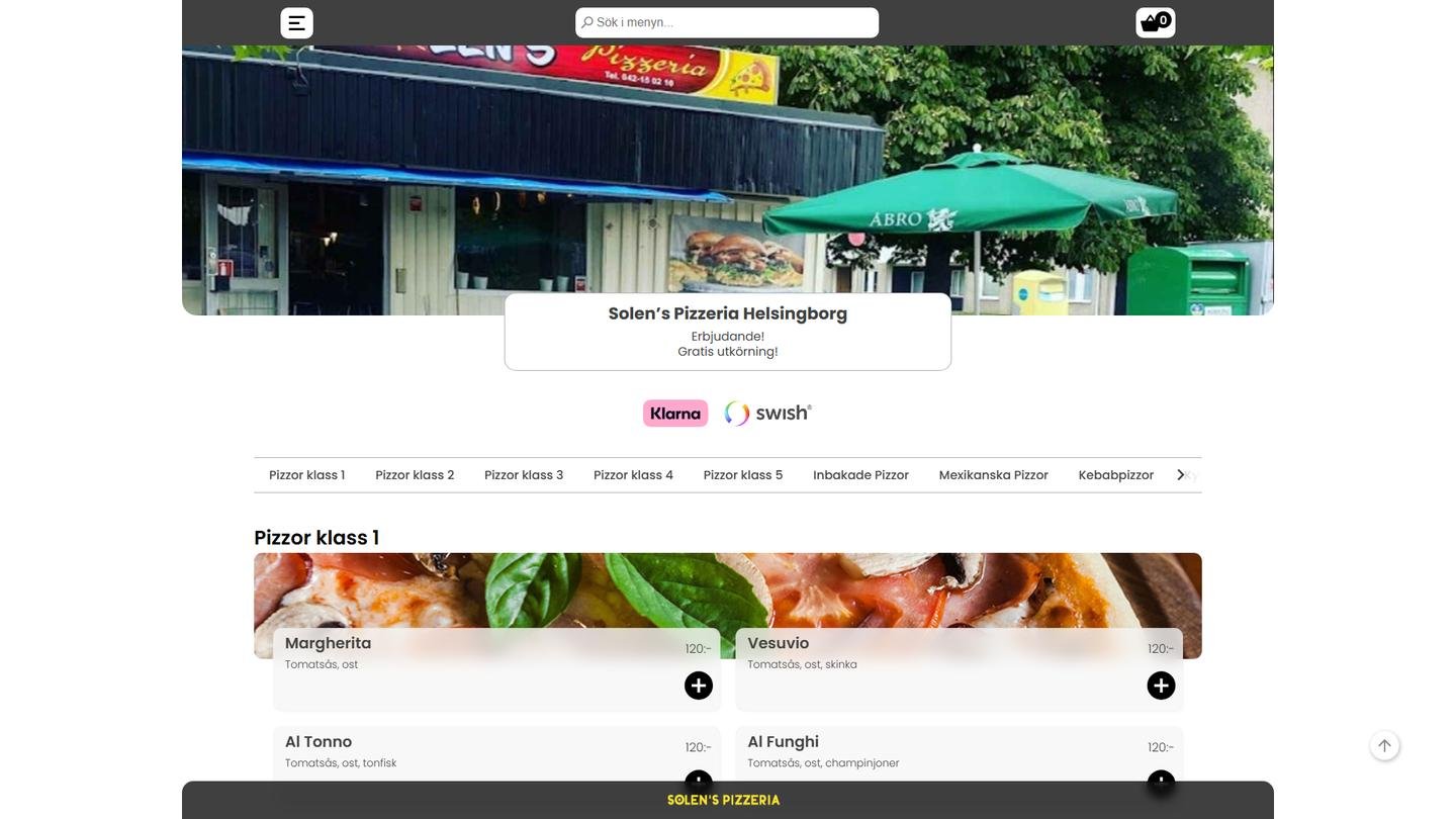 Solen’s Pizzeria