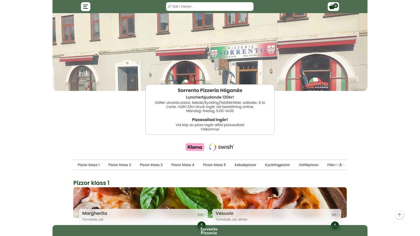 Sorrento Pizzeria