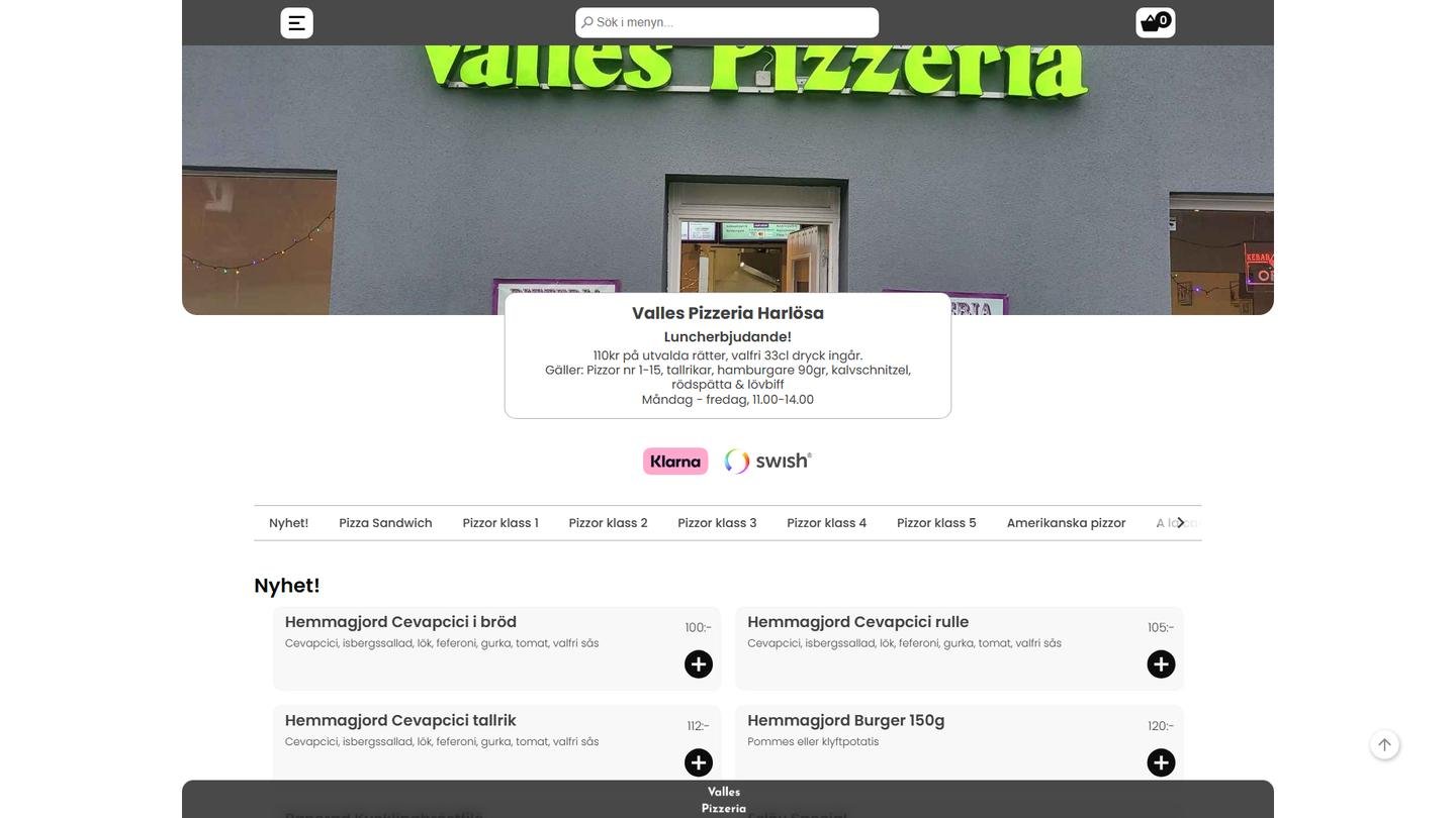 Valles Pizzeria