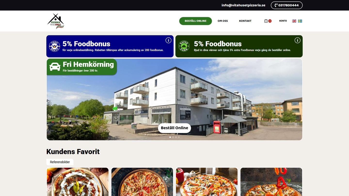 Vita Huset Pizzeria